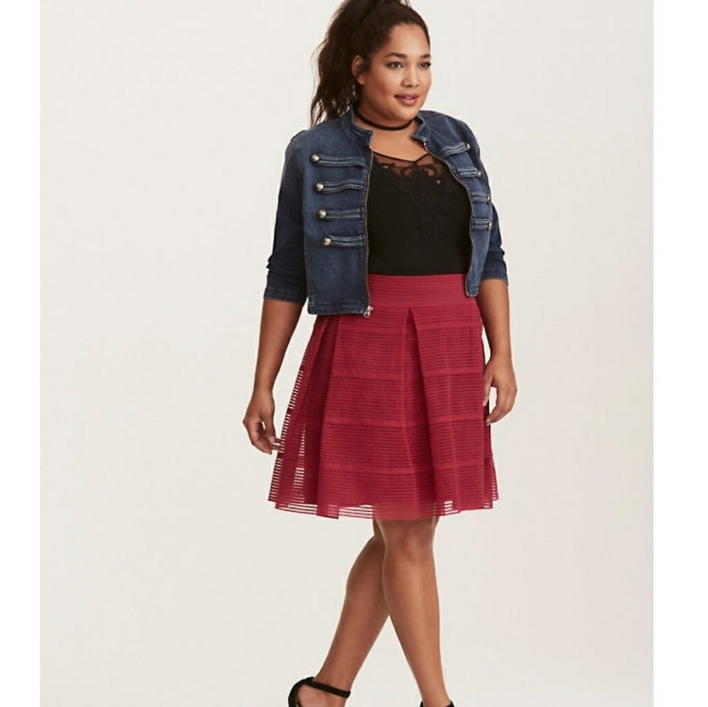 NWOT 👗Torrid circle skirt